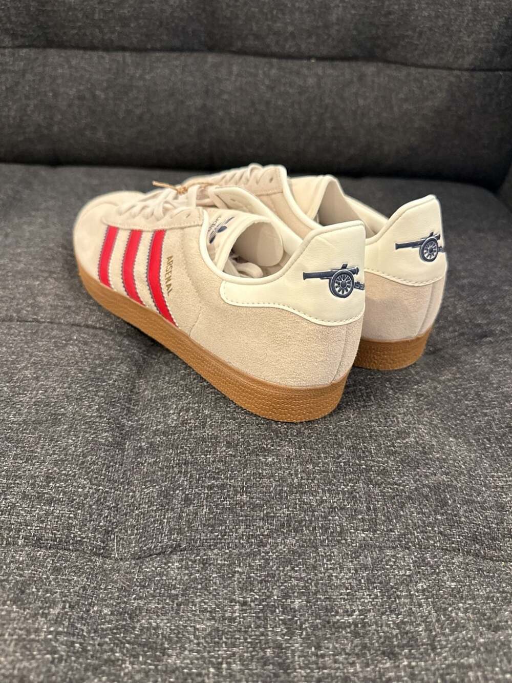 Adidas Originals Arsenal FC Gazelle Terrace Icons Sneakers - Picture 3 of 9